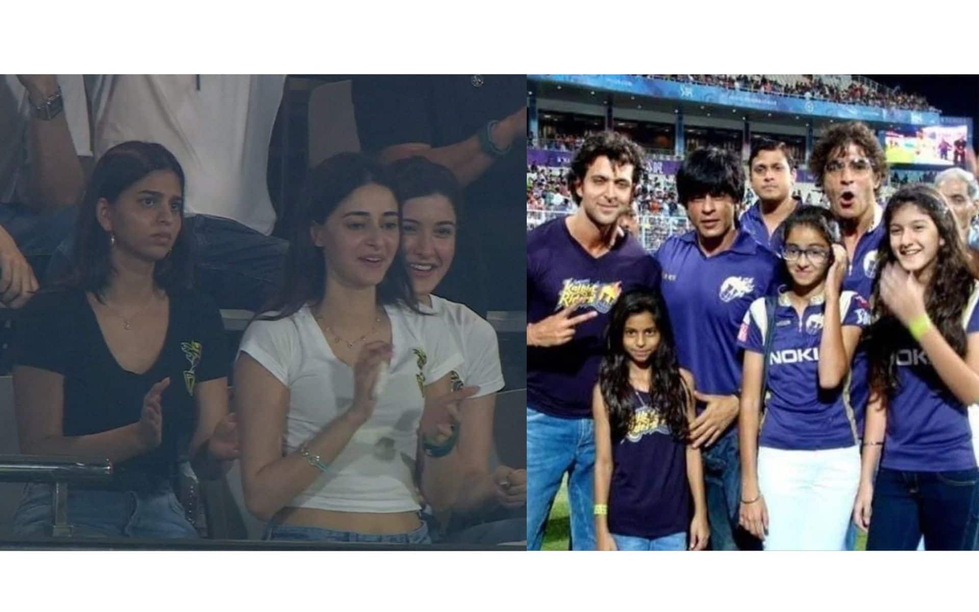 Picture Of Suhana, Ananya & Shanaya From IPL 2012 Final Goes Viral After KKR Wins 3rd Title